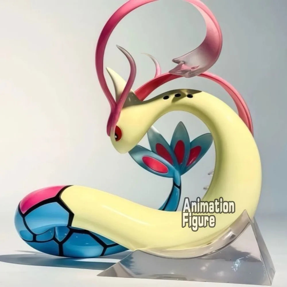 3-12cm Anime Pokemon Figure Milotic Evolutionary Combination