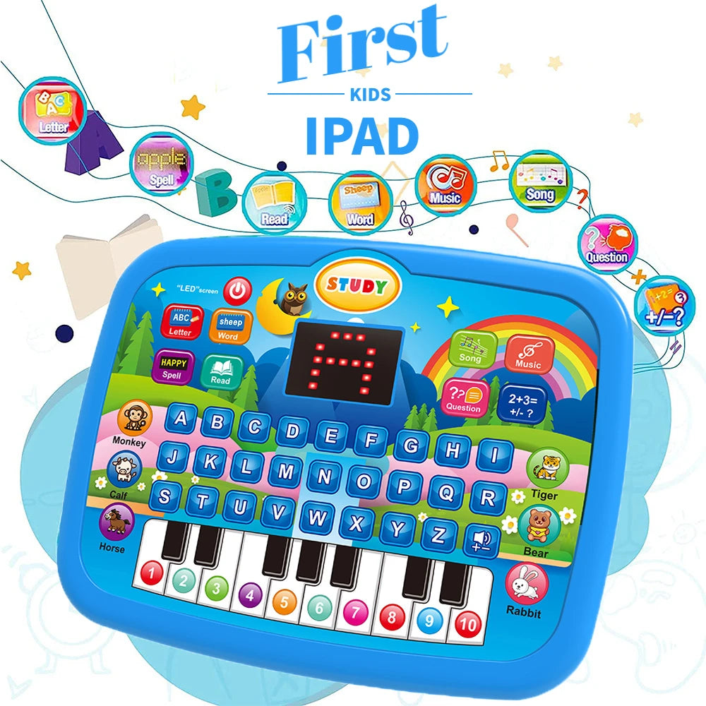 Multifunction Early Education Letters Numbers Music Toy