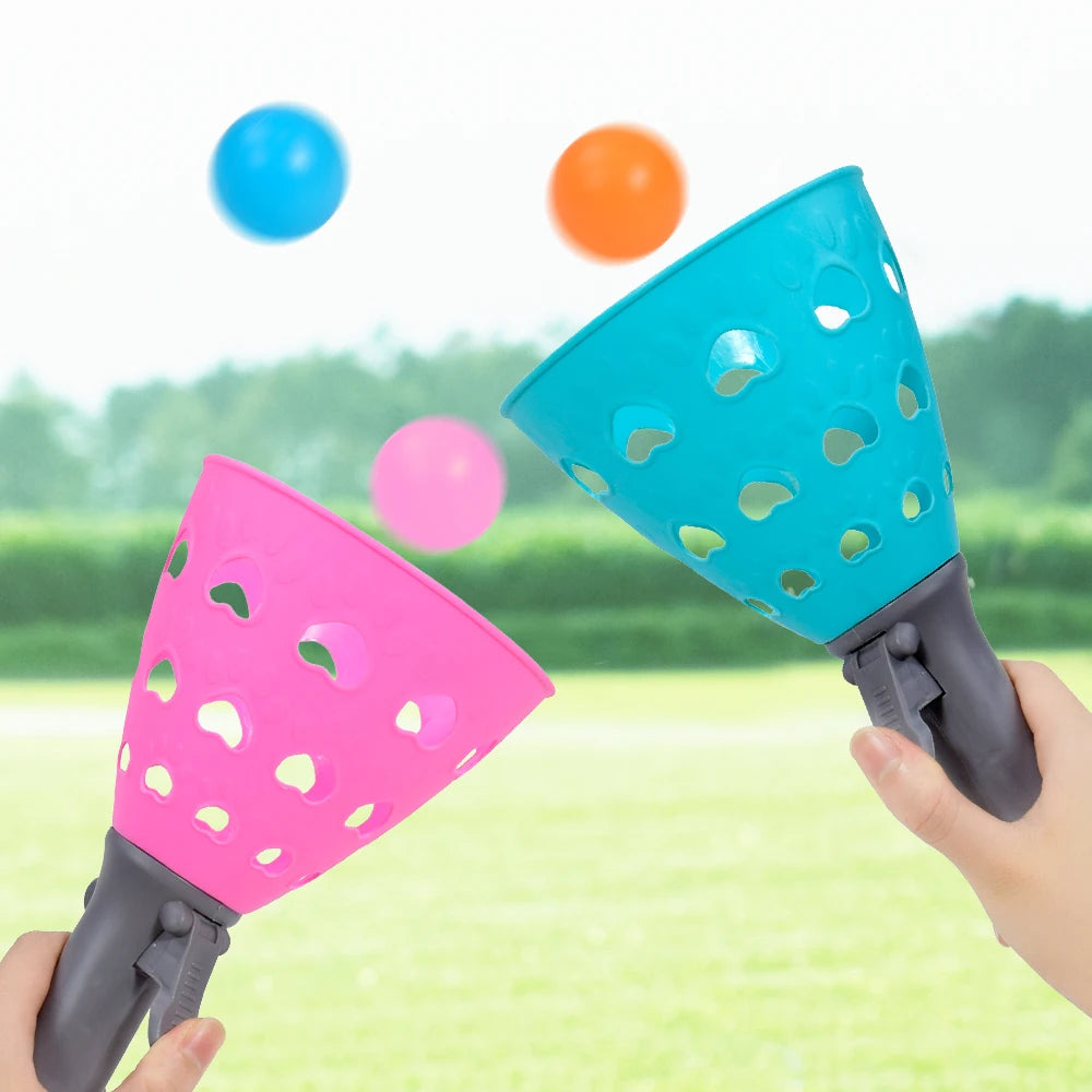 Outdoor Indoor Pass-Catch Ball Game for Kid Catching Ball Family