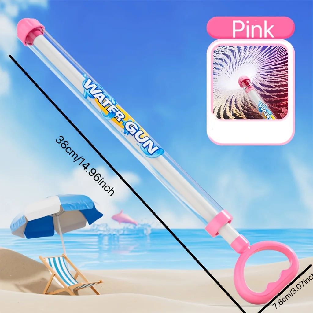 Fireworks Spray Water Pull-Back Water Gun Outdoor Splash