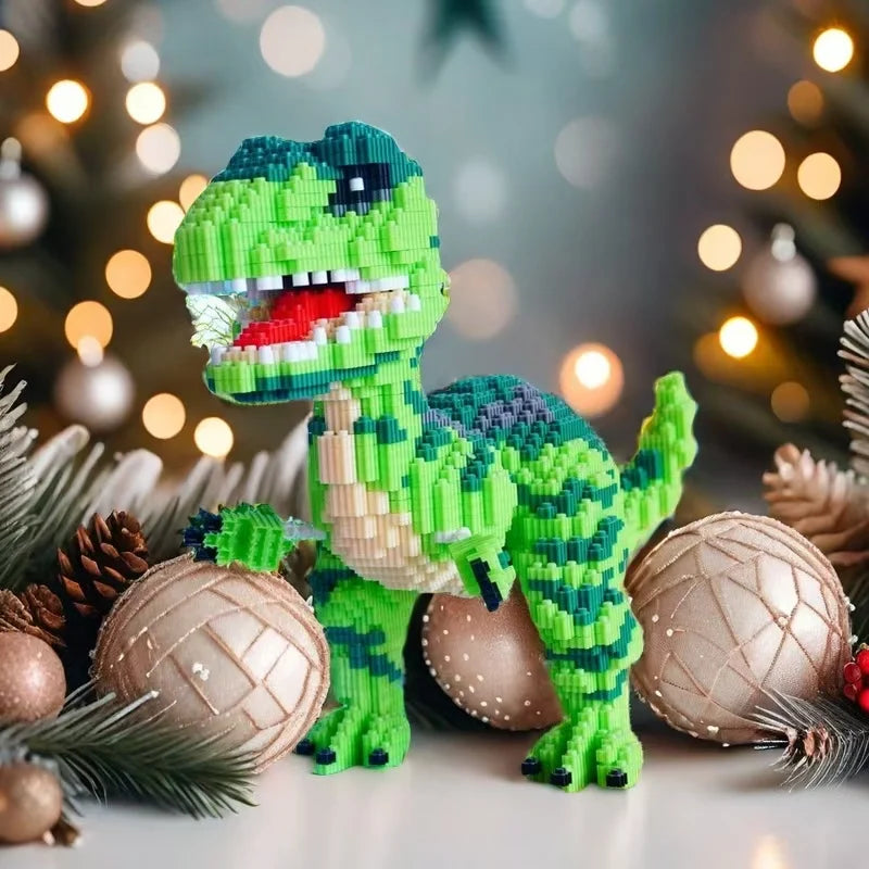 4000 Dinosaur and Animal Building Blocks Set - Educational