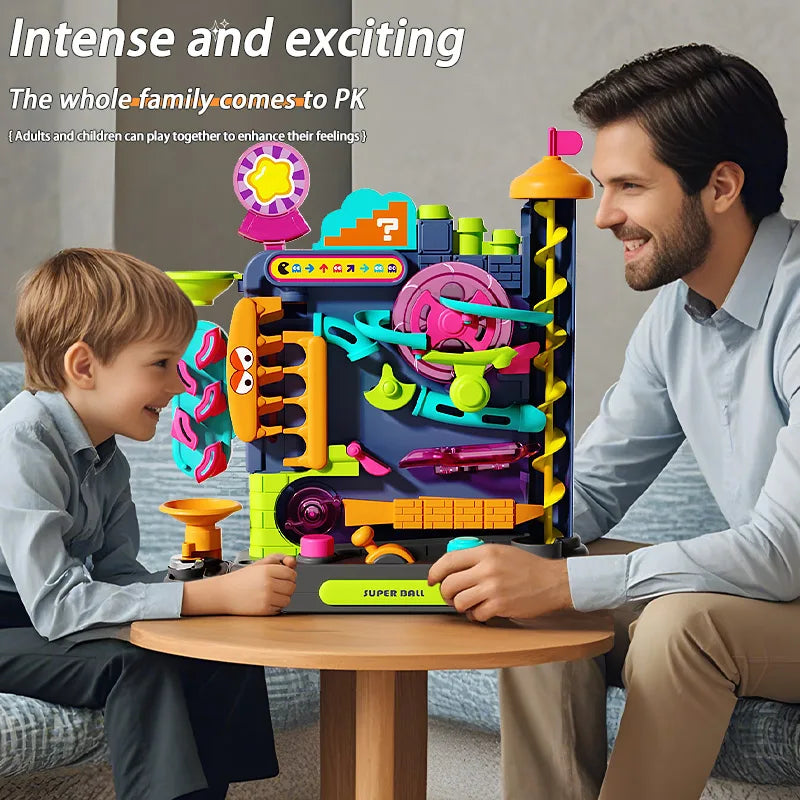 Montessori Multi-Layer Marble Track Rolling Ball Toy