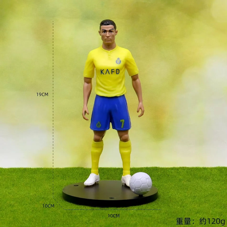 Football Star Action Figures Ronaldo Messi Mbappe Toy