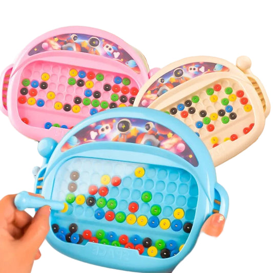 Magnetic Doodle Board Beads Drawing Educational Toy