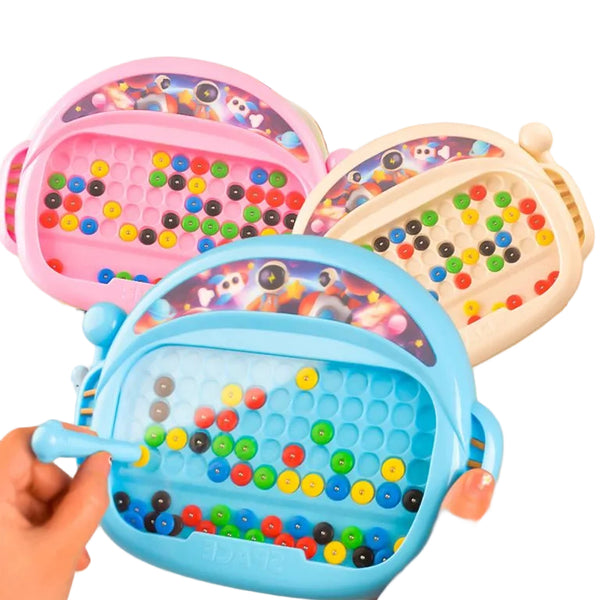 Magnetic Doodle Board Beads Drawing Educational Toy