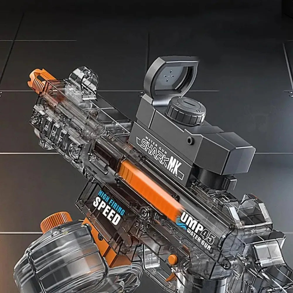 UMP45 Electric Water Gun Full Automatic Submachine with Light