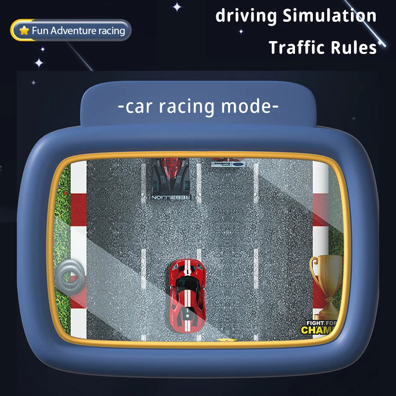 Kids Steering Wheel Driving Simulation Racing Toy