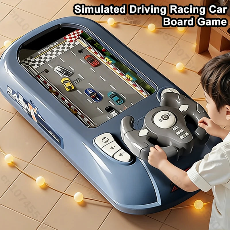 Kids Steering Wheel Driving Simulation Racing Toy