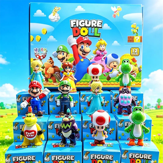 Super Mario Blind Box Princess Figure Toy Gift