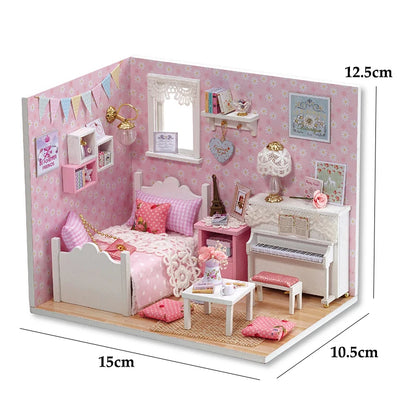 Kitten Mini Doll House 3D Puzzle Building Kit