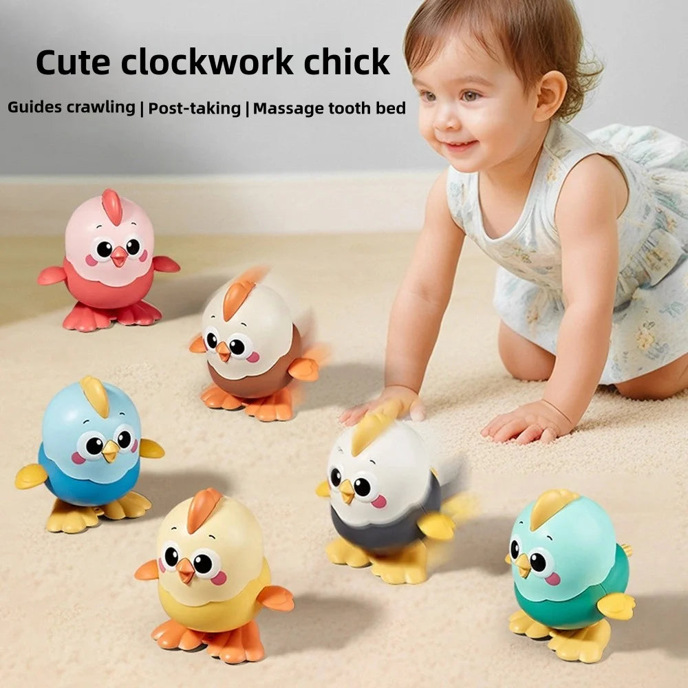 Cute Wind Up Chick Toy for Babies and Toddlers