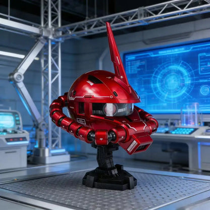 Red Comet  Zaku Wearable Helmet Cosplay Prop Replica