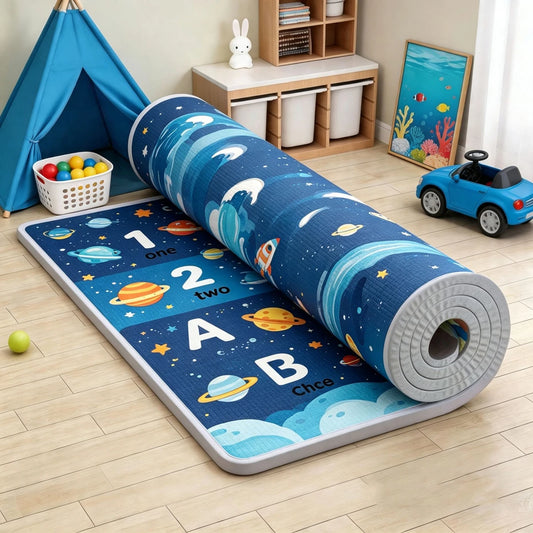Foldable Baby Crawling Play Mat Thick Safety Rug