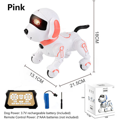 RC Robot Dog Interactive Smart Walking Dancing Toy