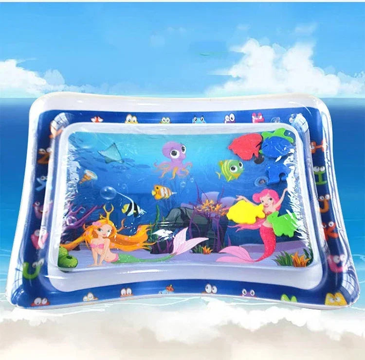 Baby Inflatable Water Play Mat Tummy Time Toy