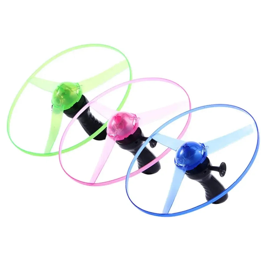 LED Flying Disc UFO Spinner Outdoor Toy