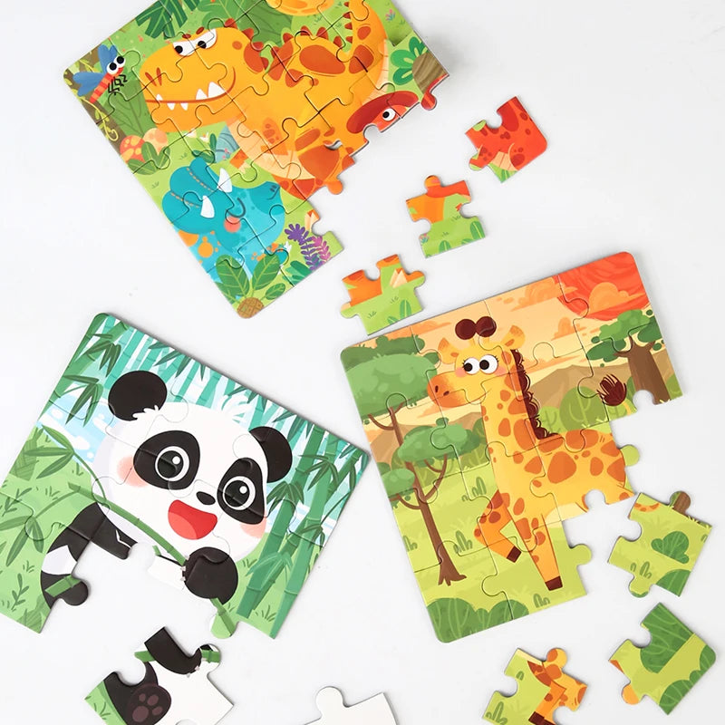 Magnetic Puzzles Games for Kids Busy Quiet Cartoon