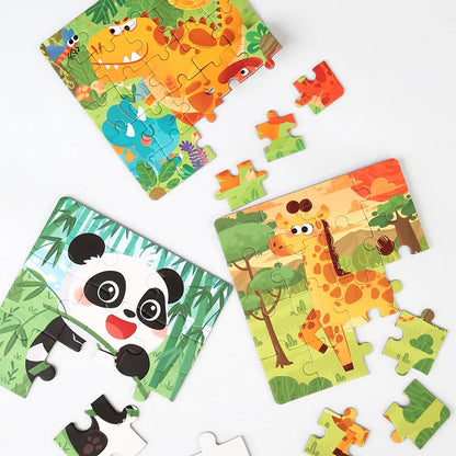 Magnetic Puzzles Games for Kids Busy Quiet Cartoon