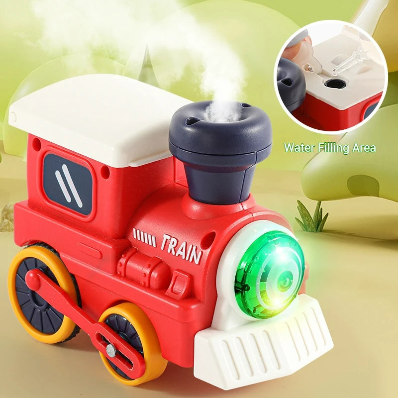 Electric Train Track Toy with Light Music Set