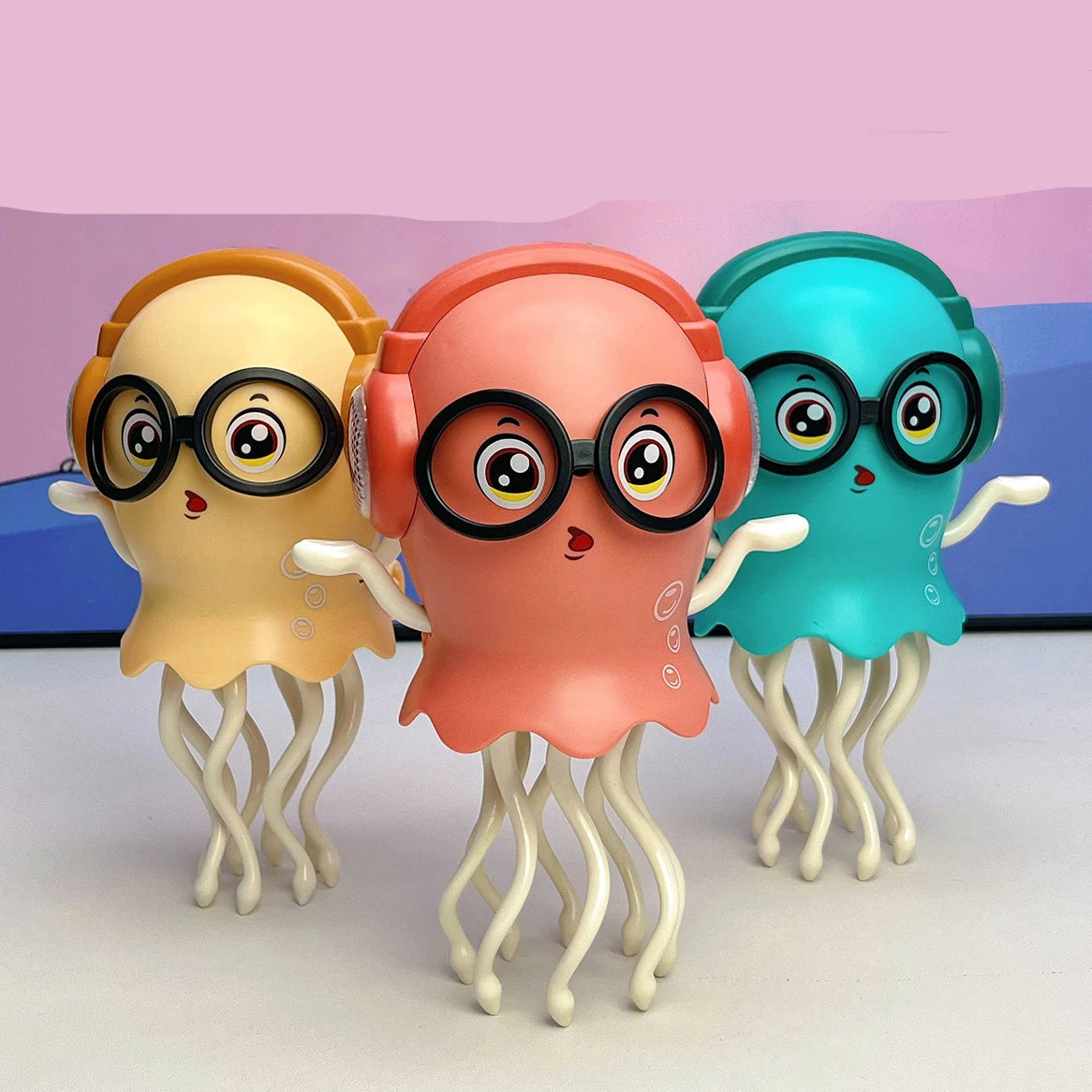 Electric Dancing Jellyfish Toys Kids Automatic Obstacle