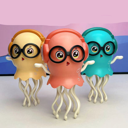 Electric Dancing Jellyfish Toys Kids Automatic Obstacle