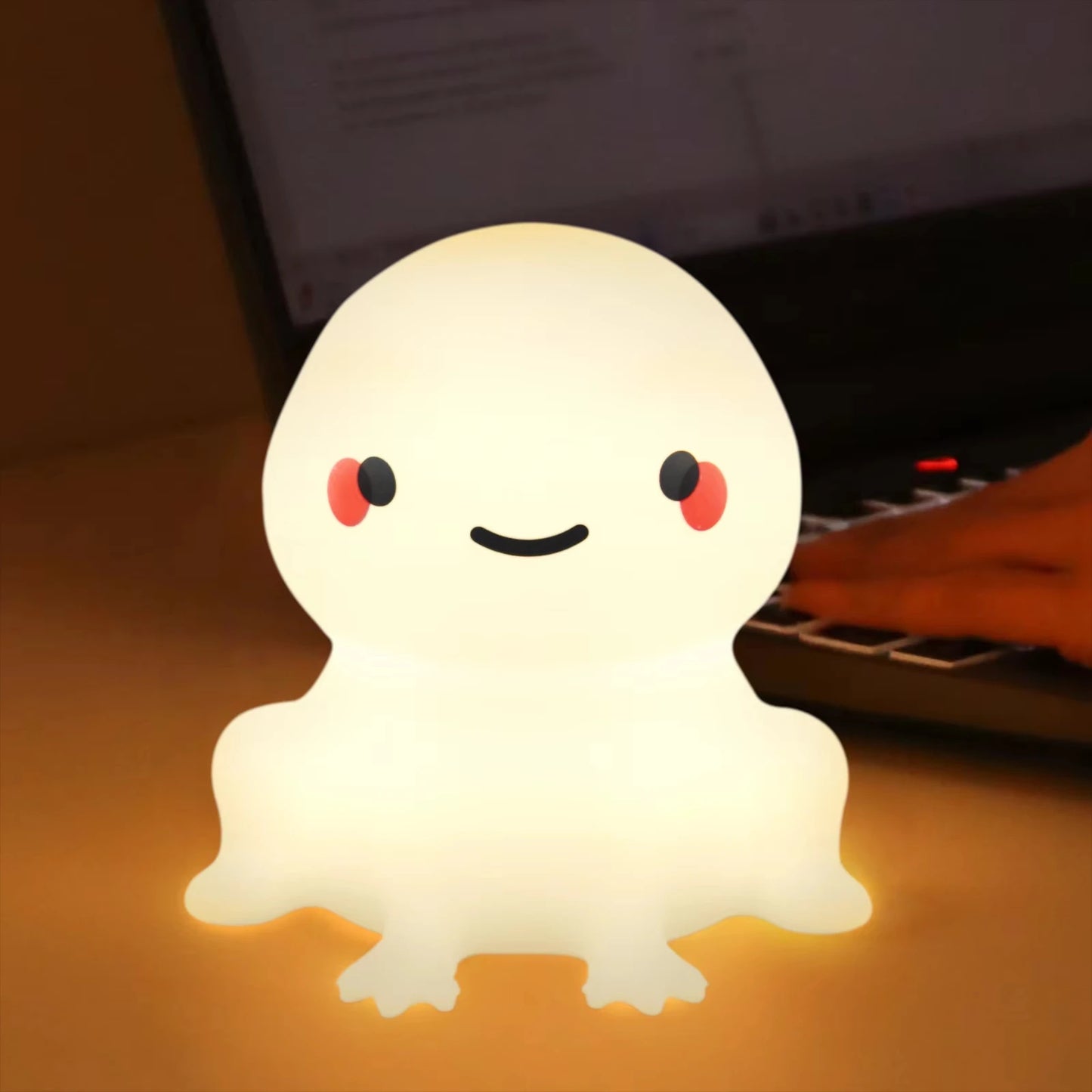 Cute Unicorn Silicone LED Night Light for Kids
