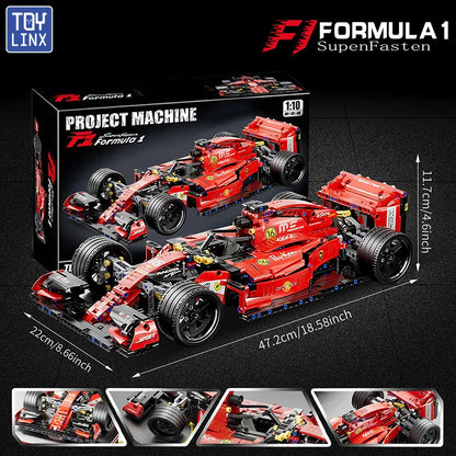 RC Race Car Building Blocks Collectible Toy Set