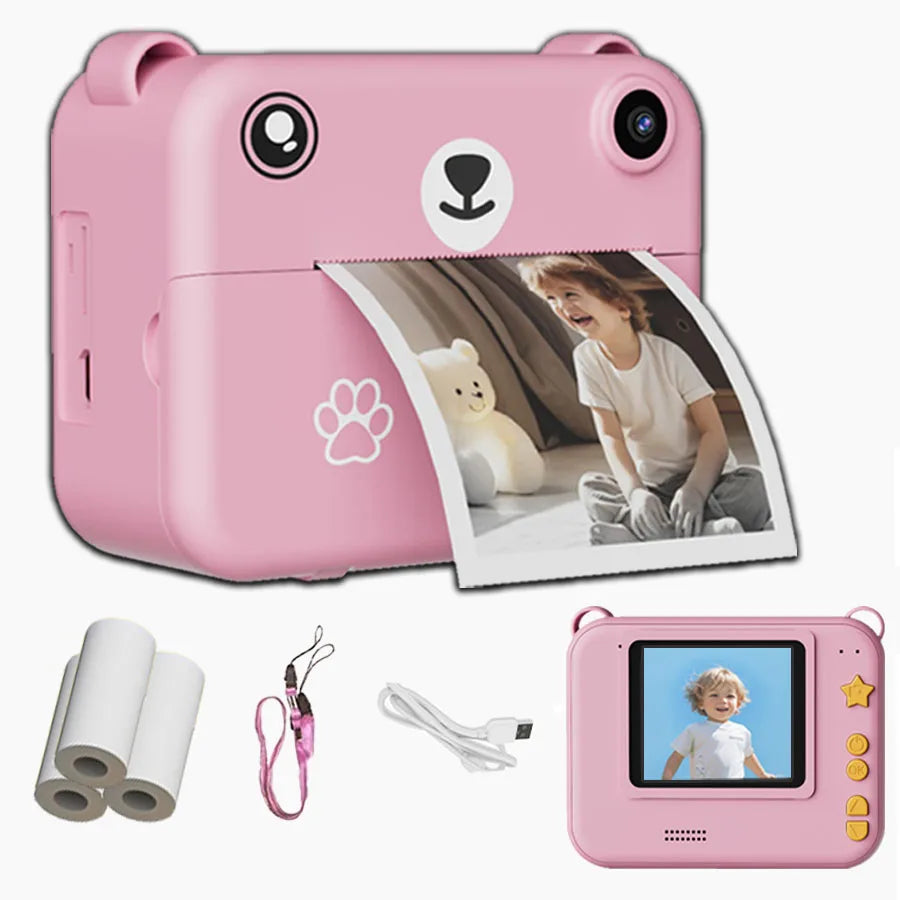 Kids Instant Print Digital Camera HD Video Toy