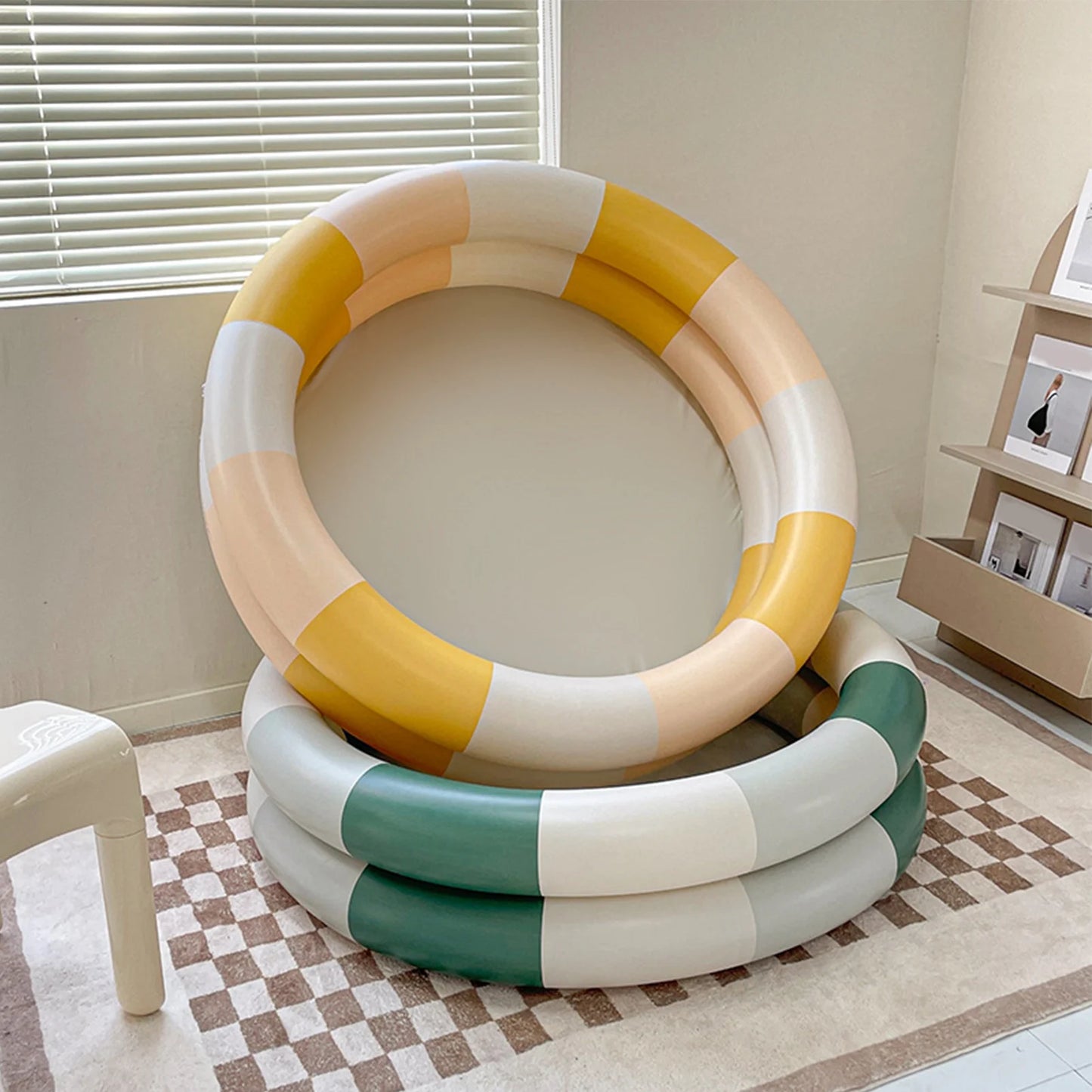 Inflatable Pool Baby Retro Blow Up Swimming Pool Family