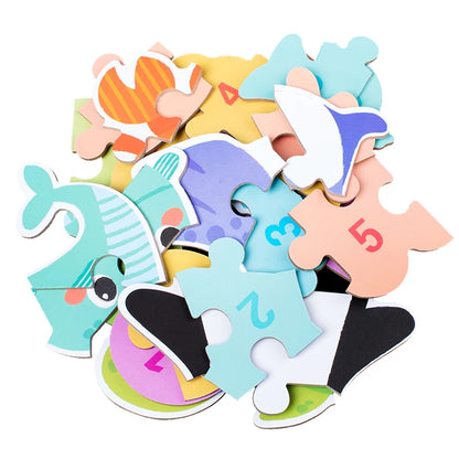 Montessori Wooden 3D Puzzle Toys for Toddlers