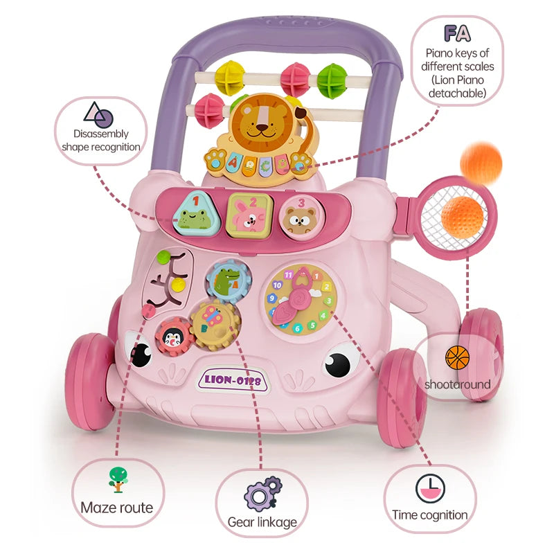 Baby Push Walker Music Activity Learning Toy