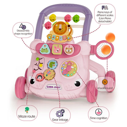 Baby Push Walker Music Activity Learning Toy