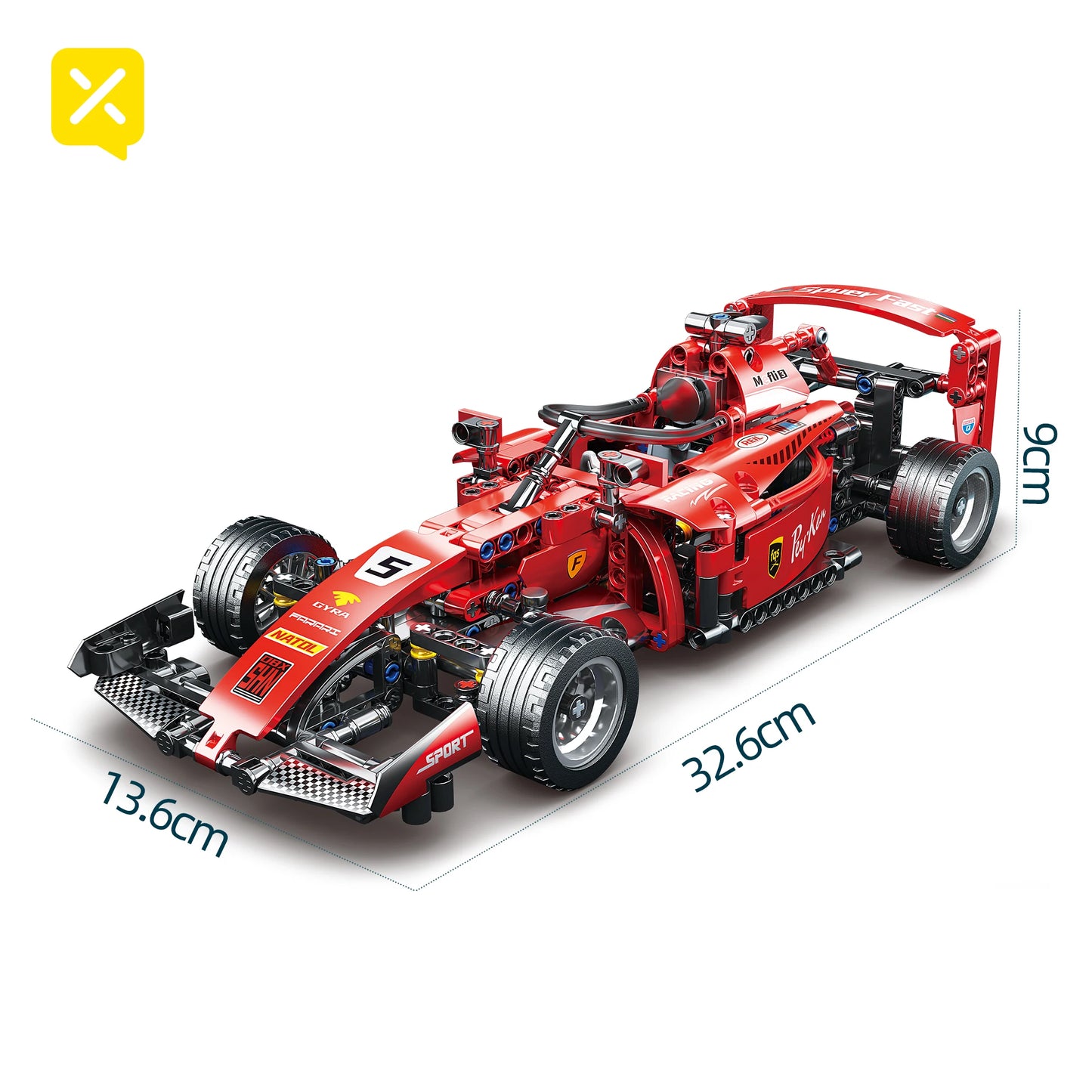 RC Race Car Building Blocks Collectible Toy Set