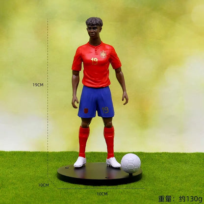 Football Star Action Figures Ronaldo Messi Mbappe Toy