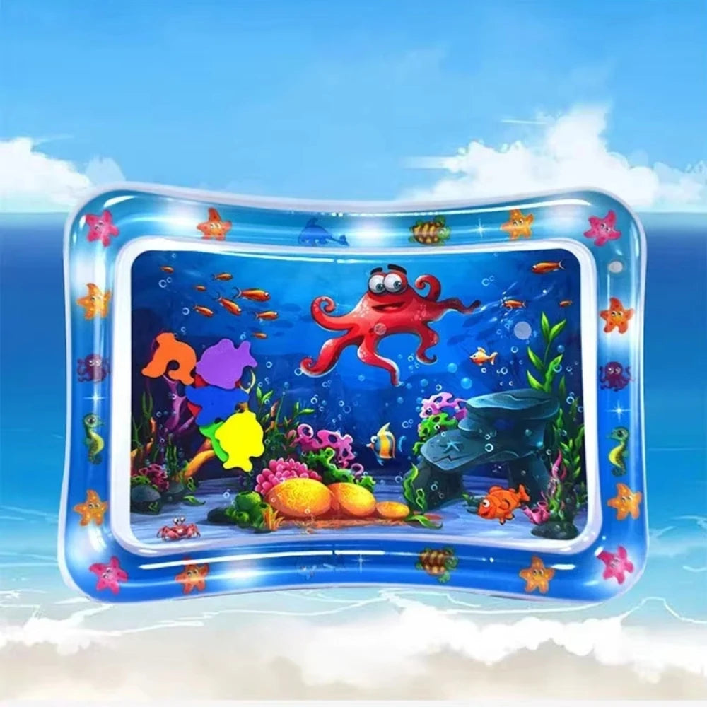 Baby Inflatable Water Play Mat Tummy Time Toy