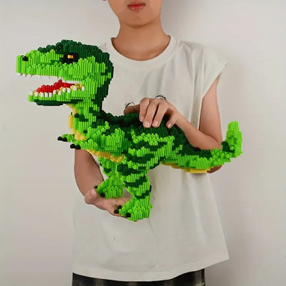4000 Dinosaur and Animal Building Blocks Set - Educational