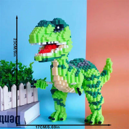 4000 Dinosaur and Animal Building Blocks Set - Educational
