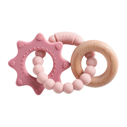 Silicone Planet Teether Ring Baby Sensory Toy