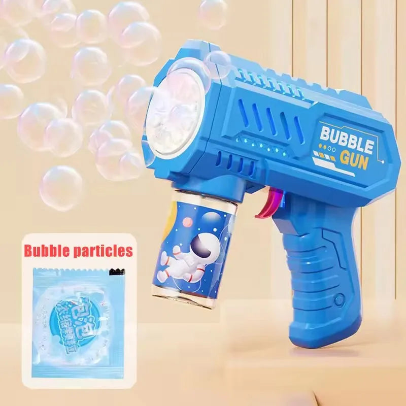 Fully Automatic Bubble Gun Rocket Bubbles Machine Automatic
