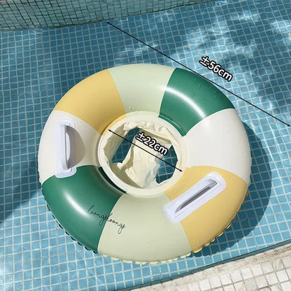 Baby Inflatable Swim Ring with Sunshade Float