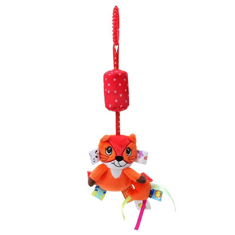 Baby Hanging Plush Rattle Sensory Stroller Toy