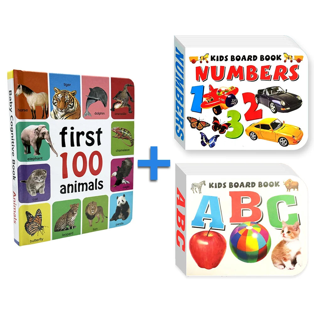 English Cognitive Encyclopedia Early Learning Kids Book