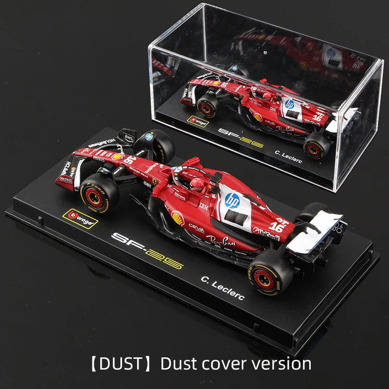 Bburago 1:43 2025 Ferrari SF25 F1 Racing Formula Car #16 Leclerc