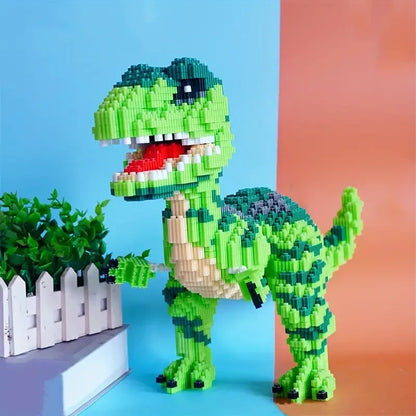 4000 Dinosaur and Animal Building Blocks Set - Educational