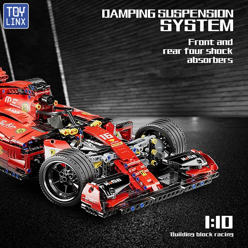 RC Race Car Building Blocks Collectible Toy Set