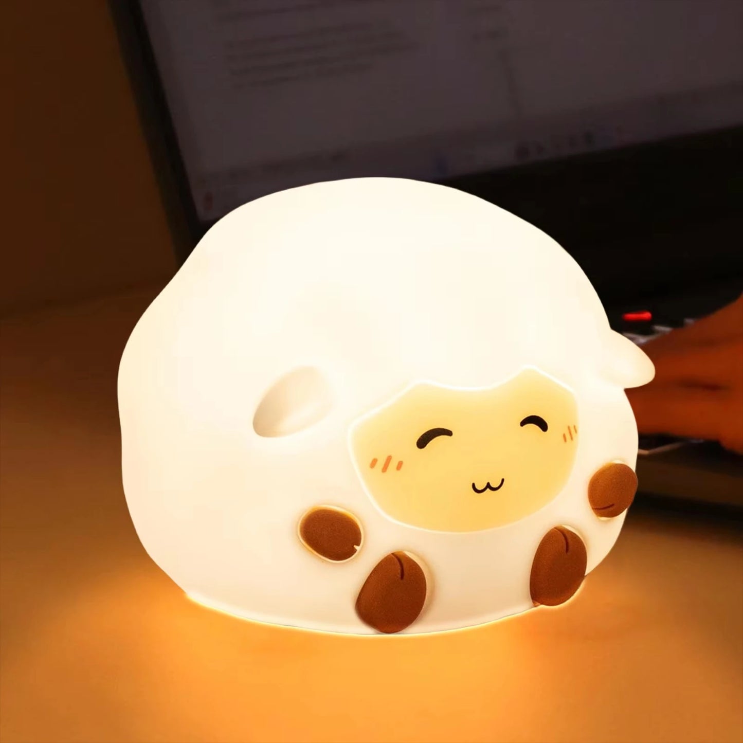 Cute Unicorn Silicone LED Night Light for Kids