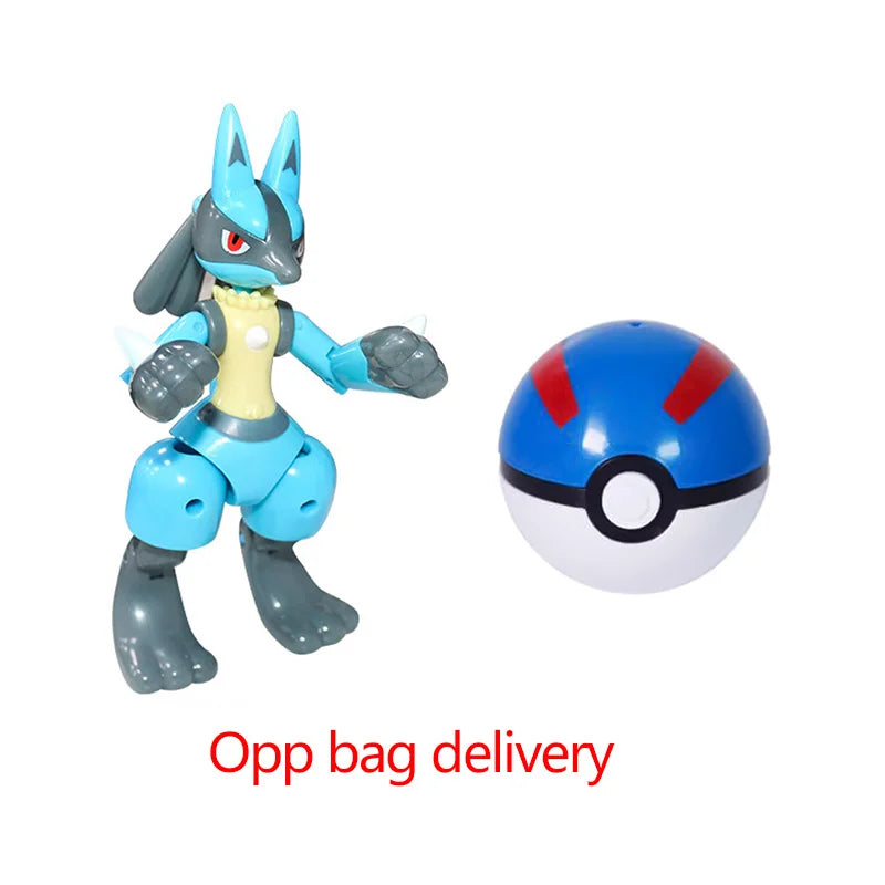 Pokémon Pokéball Figure Set Collectible Kids Toy