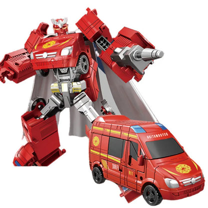 6699 New 20CM Transformation Toy Anime Robot Car Action