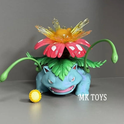 3.5-13cm Anime Pokemen Figure Bulbasaur Evolutionary Combination