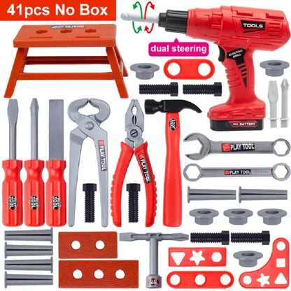 Kids Repair Tool Set Drill Pretend Play Toy
